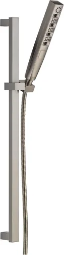 Miniatura 9 de Delta Faucet Tetra H2Okinetic - Regadera de mano con manguera, cabezal de ducha de mano dorado, ducha de mano con barra deslizante, ducha de mano