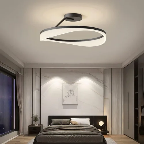 Miniatura 3 de Moderna lámpara de techo irregular, lámpara de techo LED empotrada para sala de estar, comedor, estudio, villa, dormitorio, pasillo, habitación