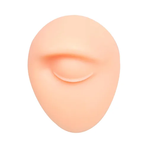 Modelo de cejas de silicona, modelo de piezas del cuerpo de práctica de piercing, modelo de exhibición de cejas para práctica de piercing,