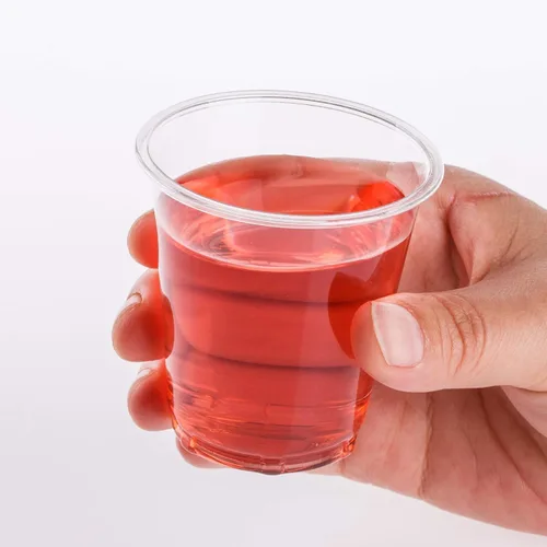 Miniatura 5 de Golden Apple, Vasos de plástico transparente de 100 onzas de 3 onzas. Mini tazas desechables, vasos de plástico, vasos de chupito de plástico, vasos