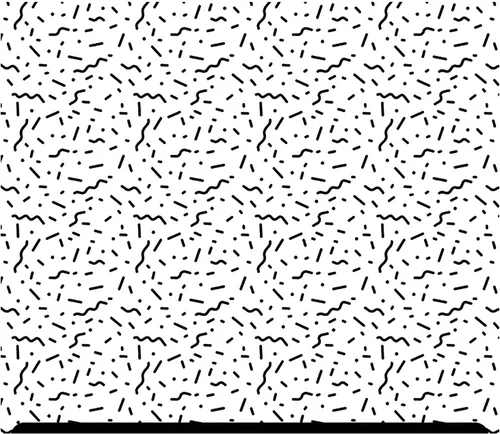 Miniatura 11 de HTV con estampado de día en blanco y negro (19.66 x 36 pulgadas), pata de gallo
