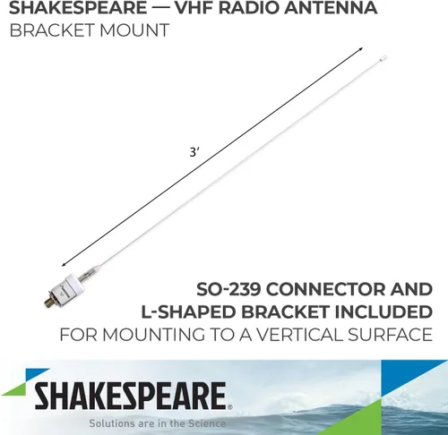 Miniatura 2 de Shakespeare 5242-A Antena de acero inoxidable de 36" con desconexión rápida