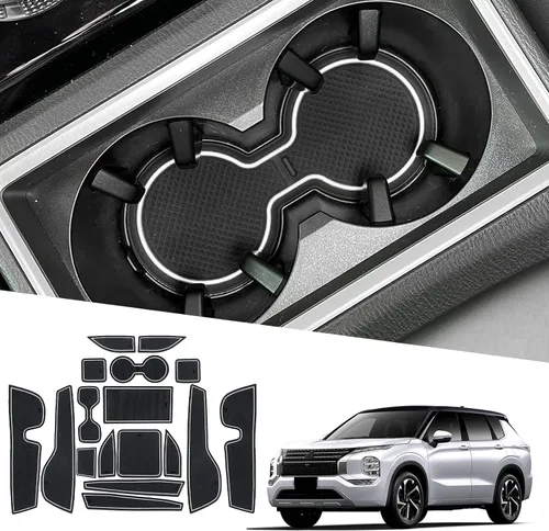 Miniatura 9 de Alfombrillas con ranura para puerta de pasaporte 2026 para Honda Passport 2026, accesorios 25 piezas/juegos de forro de consola central compatible