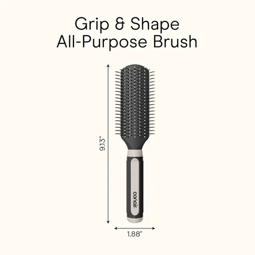 Miniatura 8 de Conair Salon Results - Juego de cepillos desenredantes para el cabello, paquete de 3 cepillos para hombres y mujeres, todo tipo de cabello