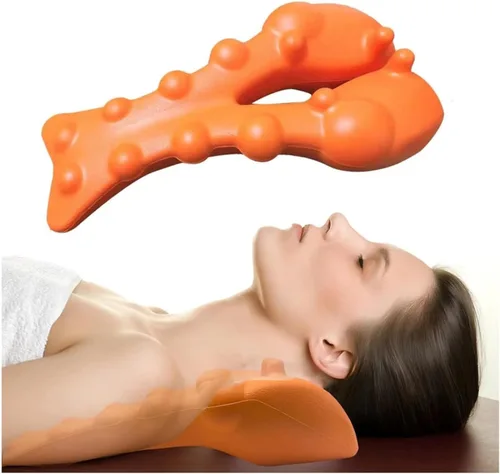 Herramienta de liberación occipital: herramienta de masajeador de puntos de activación, dispositivo de alivio del dolor de cabeza y cuello por
