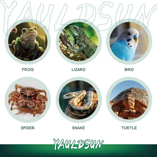 Miniatura 6 de 125W UVB UVA Reptil Basking Bombillas de calor UV Lámpara solar para dragón barbudo, lagarto, tortuga, tortuga, anfibio, 1 paquete