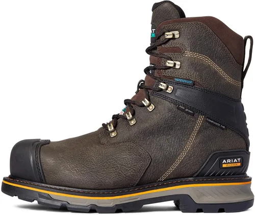 Miniatura 5 de Ariat Bota de trabajo con punta compuesta impermeable Csa Glacier Grip de 8 pulgadas para hombre