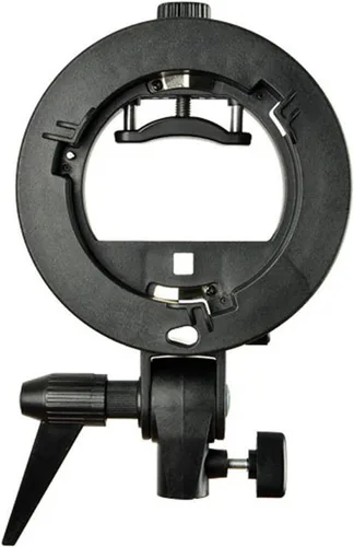 Miniatura 4 de Godox Soporte tipo S Bowens Holder S Mount Holder con plegable 31.5x31.5 in/32x32 pulgadas Softbox y rejilla de panal y kit de bolsa para cámara