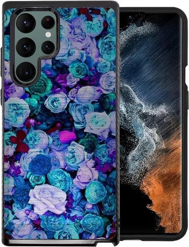 Miniatura 15 de Cases on Deck CasesOnDeck - Funda ajustable compatible con [Samsung Galaxy S22 Ultra S22 Ultra] [Armadura cepillada] Funda de agarre híbrida