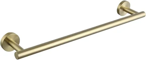 Miniatura 34 de Barra de toalla de mano de baño de 24 pulgadas en negro mate SUS 304 de acero inoxidable para montaje en pared..