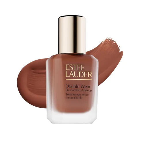 Miniatura 100 de Estée Lauder Maquillaje de base de maquillaje doble que se mantiene en su lugar, base mate de larga duración, 1 onza líquida 5C2 Sepia - Profundo