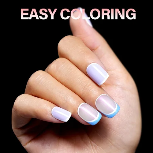 Miniatura 7 de AILLSA Puntas de uñas cuadradas extra cortas – 240 puntas de uñas postizas prelimadas gruesas puntas de uñas medio mate, uñas postizas para regalo