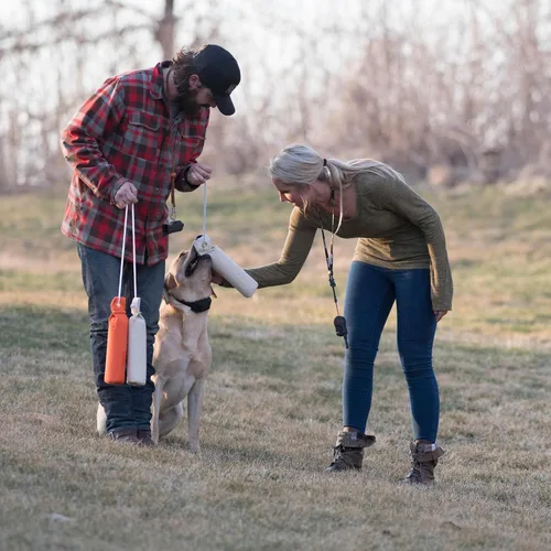 Miniatura 2 de SportDOG Brand Juguetes de lona - Herramienta de entrenamiento para perros de caza - Tope ponderado para fácil lanzamiento - Mantiene fácilmente