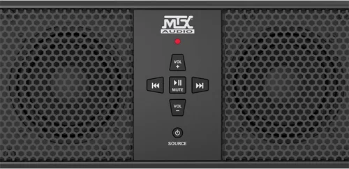 Miniatura 3 de MTX MUD6SPBT Mud Series Universal resistente a la intemperie 6 altavoces ATV UTV Motocicleta Barco Barra de sonido habilitada con Bluetooth