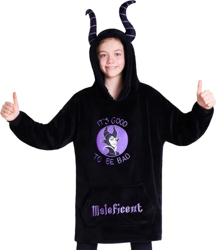 Disney Stitch - Manta con capucha de forro polar para niños y adolescentes - Talla única, sudadera con capucha esponjosa de gran tamaño - Regalos de