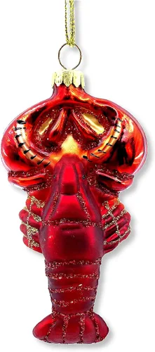 Miniatura 4 de Adorno de cristal soplado de langosta 4