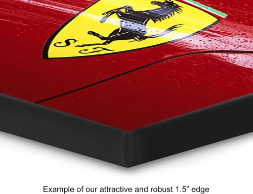 Miniatura 3 de XOTIKS Ferrari 488 Pista - Arte Fino Giclée Canvas Print Photo Wall Art Display. Estilo profesional de galería, listo para colgar. (702)