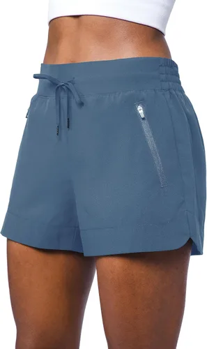 Miniatura 5 de 90 Degree By Reflex Pantalones cortos ligeros de tejido elástico con bolsillos laterales