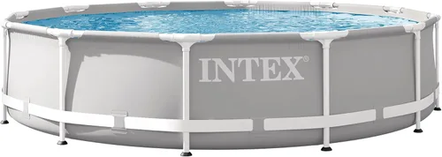 Miniatura 7 de INTEX 26700EH - Marco de prisma de 10 pies x 30 pulgadas, piscina redonda con marco de acero, bomba no incluida