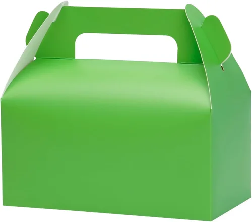 Miniatura 13 de UnicoPak Paquete de 30 cajas de regalo de fiesta a dos aguas rosadas, cajas de bolsas de regalos para golosinas, galletas, dulces, ideales