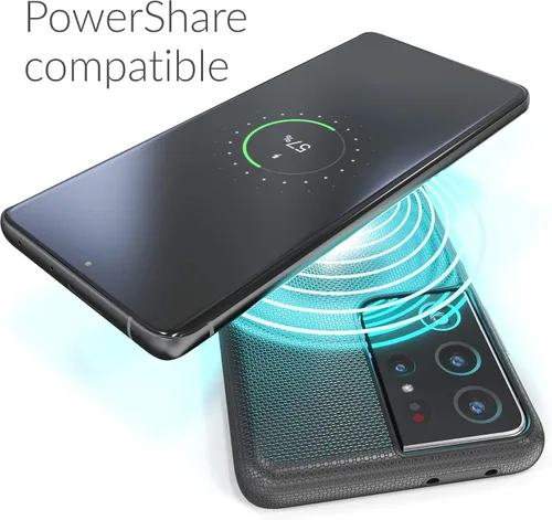 Miniatura 6 de Crave para Galaxy S21 Ultra Funda, Funda de doble capa con protección a prueba de golpes para Samsung Galaxy S21 Ultra 5G (6.8 pulgadas) - Negro