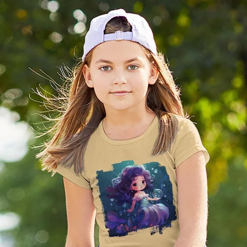 Miniatura 3 de Cute Mermaid Toddler T-Shirt - Unique Presents - Birthday Present Ideas