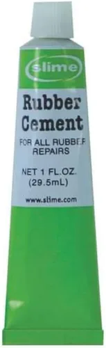 Cemento de hule Slime 1051-A, para reparación de neumáticos, uso con tapones o parches de Slime, tubo de 1 onza