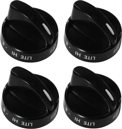 Miniatura 7 de 316442513 - Pomo de estufa para horno de gas, color negro, compatible con Frigidaire, Kenmore, quemador Sears (1 unidad)