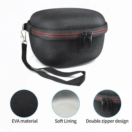 Miniatura 2 de Carcasa rígida a prueba de golpes Bolsa de almacenamiento protectora para Howard Leight Impact Sport Electronic Shooting Earmuff