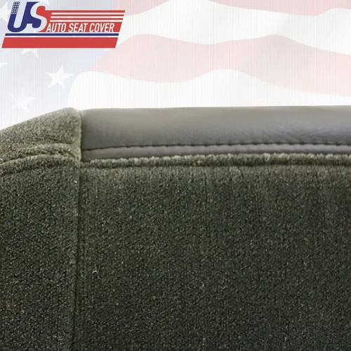 Miniatura 8 de 2003-2007 para Chevy Silverado 1500 2500 3500 Cubierta de asiento de tela inferior derecha Dk Gris