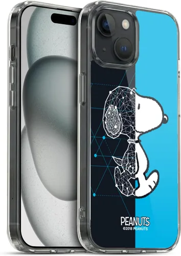Miniatura 194 de Head Case Designs Funda de gel con licencia oficial de Peanuts Snoopy & Woodstock Halfs and Laughs [protección de grado militar] compatible