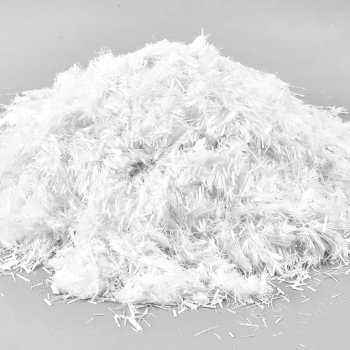 Frienda Hilos de fibra de vidrio cortados de 8.8 libras, fibras de vidrio electrónico para cemento de 0.236 in, refuerzo de hormigón de mortero de