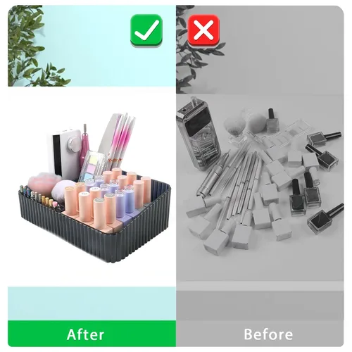 Miniatura 6 de Caja de almacenamiento de brocas y brocas, 10 agujeros, soporte para brocas de acrílico transparente, herramienta de taladro de uñas de plástico