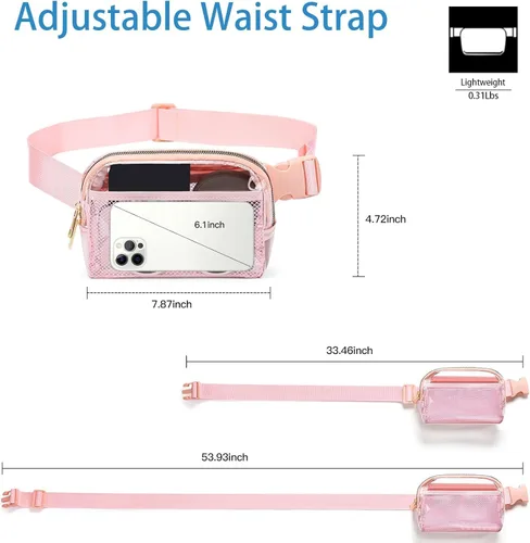 Miniatura 3 de Bolso cruzado para mujeres y hombres, bolsa ligera para viajes, senderismo, ciclismo, bolso cruzado antirrobo, color negro