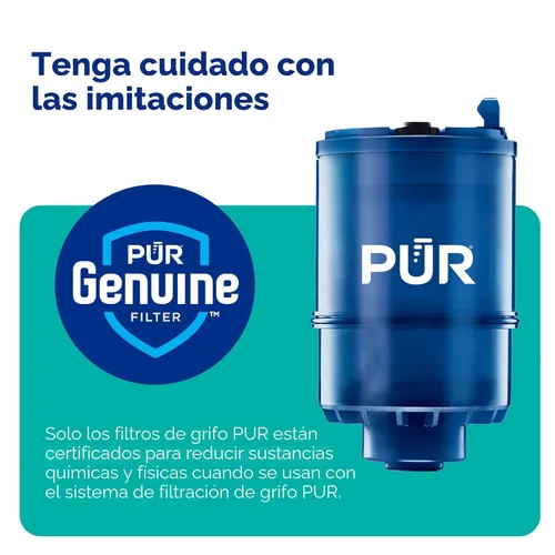 Miniatura 8 de PUR Plus - Sistema de filtración de agua para montaje en grifo vertical, filtro de agua reductor de plomo para grifo de fregadero, fácil