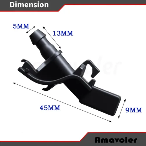 Miniatura 2 de Kit de Reemplazo de Boquillas de Limpiaparabrisas Compatible con Lexus, Scion, Toyota, Corolla, Camry, GX460, LS460, IS250, RX350, RX450h