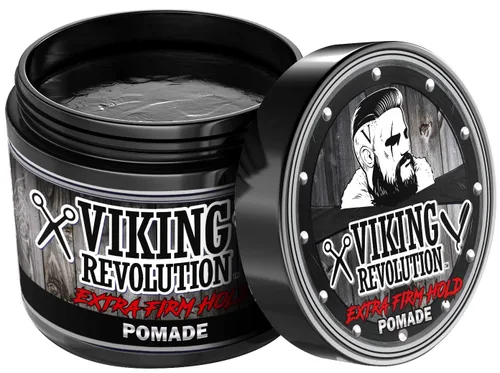 Miniatura 2 de Pomada de fijación extrema Viking Revolution para hombres – Estiliza y da acabado a tu cabello - Fijación extra firme, fuerte y alto brillo