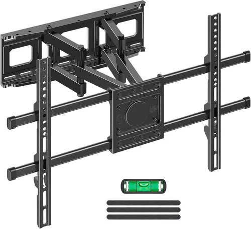 Miniatura 11 de MOUNTUP Soporte de pared para TV de brazo largo al aire libre para televisores de 26-65", soporte de movimiento completo resistente al agua y a