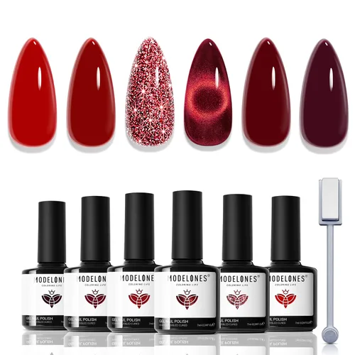 Miniatura 27 de Modelones Imán de esmalte de uñas de gel de ojo de gato, herramienta magnética 8 en 1 para uñas de gel, varita magnética fuerte para arte de uñas