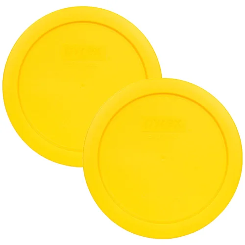 Miniatura 8 de Pyrex 7201-PC 4 tazas azul tapa de repuesto para almacenamiento de alimentos (paquete de 4) - Fabricado en Estados Unidos Azul oscuro