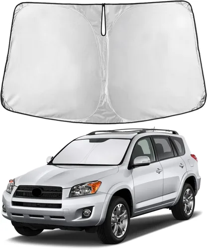 Miniatura 100 de EcoNour Parasol para parabrisas compatible con Hyundai Tucson 2016-2019 2020 2021, visera solar para parabrisas delantero y ventana, bloqueador