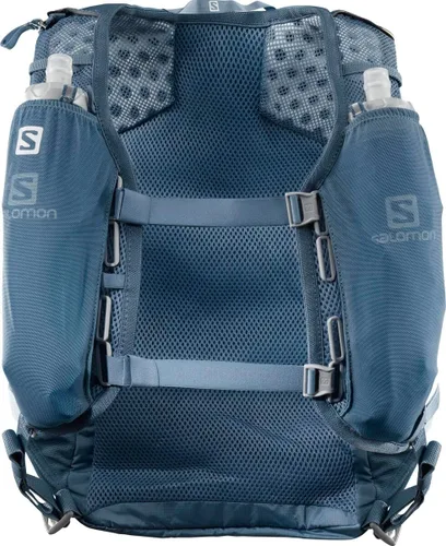 Miniatura 7 de Salomon Unisex Agile 12 Set, Hydration & Storage Vest with 500ml Flasks Included Azul Copen / DENIM OSCURO