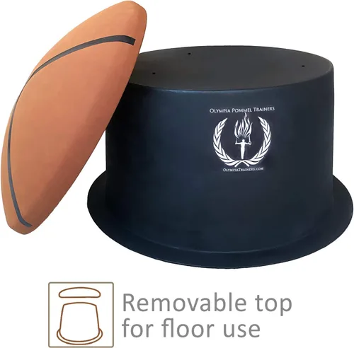 Miniatura 3 de Olympia Pommel Trainer - Seta de gimnasia para niños, cápsula de entrenamiento de caballo de pommela, estándar de competencia, uso en club y hogar