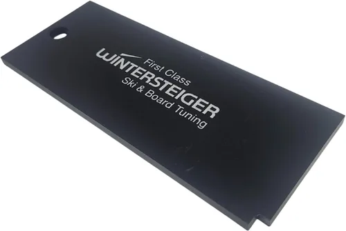 Miniatura 2 de Wintersteiger Rascador de cera: raspador para esquí y snowboard, elimina el exceso de cera, agujero para colgar para una fácil organización