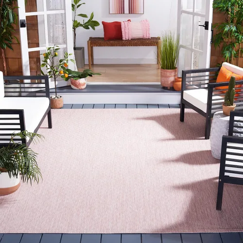 Miniatura 45 de SAFAVIEH Courtyard Collection CY8520 - Alfombra decorativa sólida para interiores y exteriores, impermeable, fácil limpieza, 2 x 3 pies 7 pulgadas