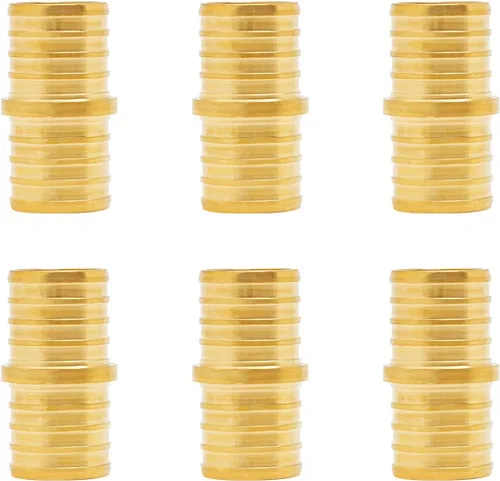 Miniatura 42 de SUNGATOR Paquete de 50 accesorios Pex de 1/2" en T, accesorios Pex de 1/2 pulgada en T, sin plomo, de latón, certificados NSF
