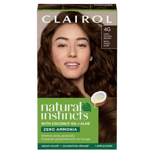 Miniatura 26 de Clairol Natural Instincts - Tinte semipermanente para el cabello, color negro azul 2BB, paquete de 1 unidad 2BB Azul Negro