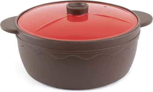 Miniatura 9 de Juego de 2 vaporizadores de silicona para microondas con asa y tapa, olla antiadherente para cocina, lavavajillas y horno hasta 482 °F, fácil