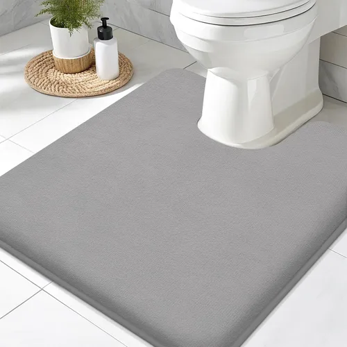 Miniatura 27 de Smiry Tapetes de Baño de Espuma Viscoelástica 36 x 24 pulgadas, Tapetes de Baño Extra Suaves y Absorbentes, Alfombra Antideslizante Lavable