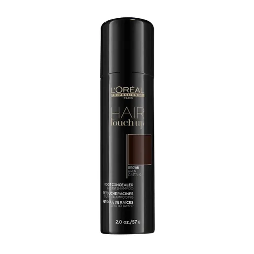 Miniatura 8 de L'Oreal Professionnel Root Touch Up Spray corrector de raíces Mezcla y cubre el cabello gris Resultados naturales duraderos 1 champú No